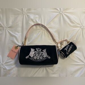 Juicy Couture scottie dogs barrel bag set